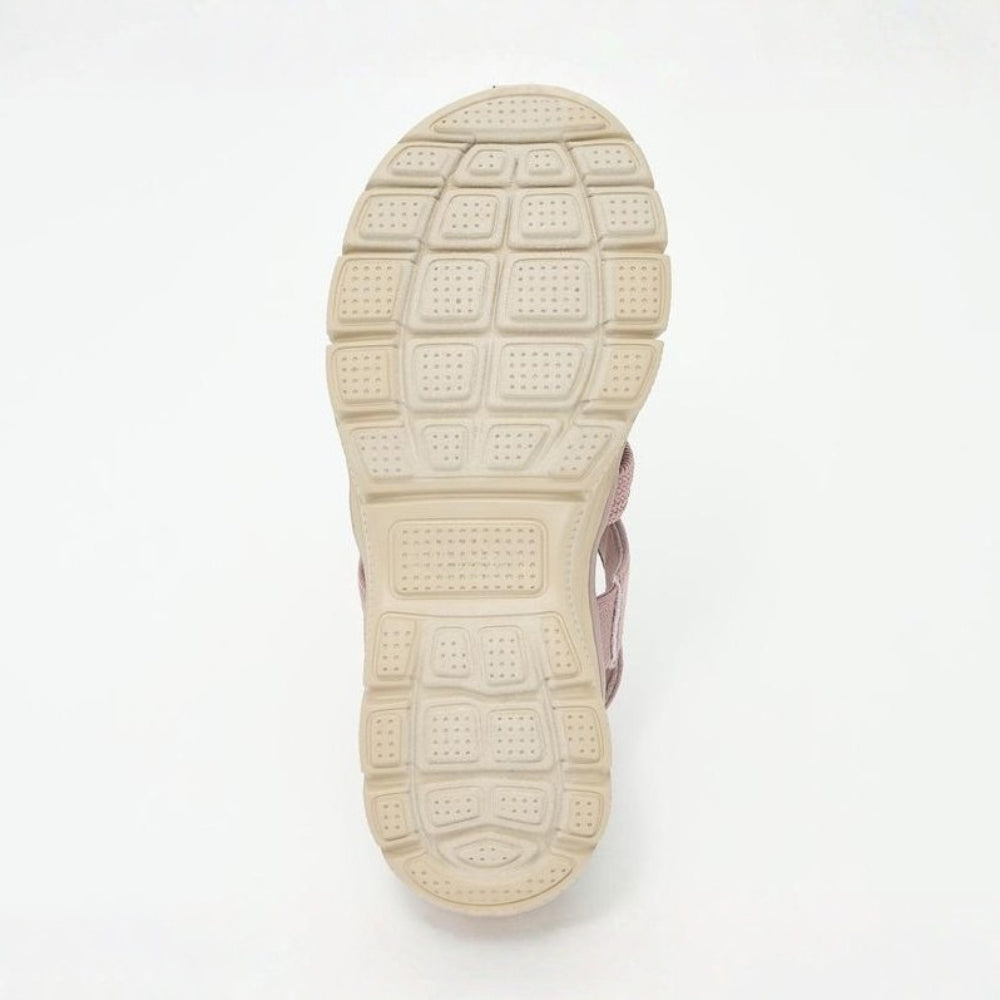 Comfortable Hiking Sandals for Women with Woven Strap Adjustable Slingback Cushioned Sole Style