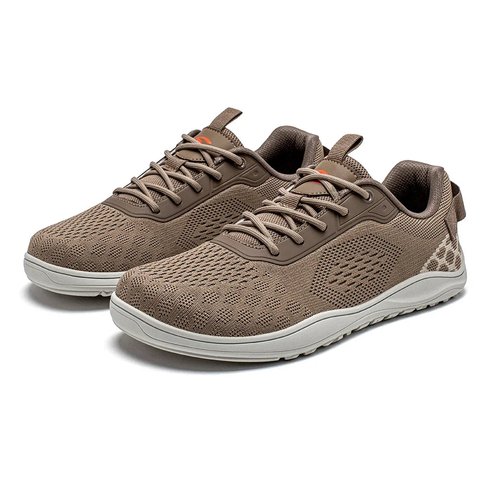 Comfortable Knit Mesh Fashion Sneaker for Women with Lace Up Breathable Lightweight Casual Style