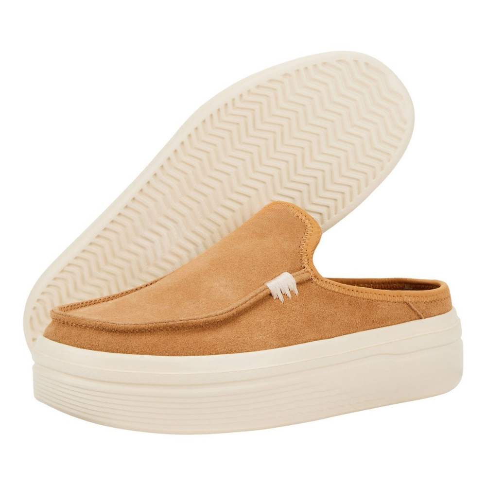 Comfortable Mules for Women with Backless Slip On Cushioned Platform Sole Casual Style