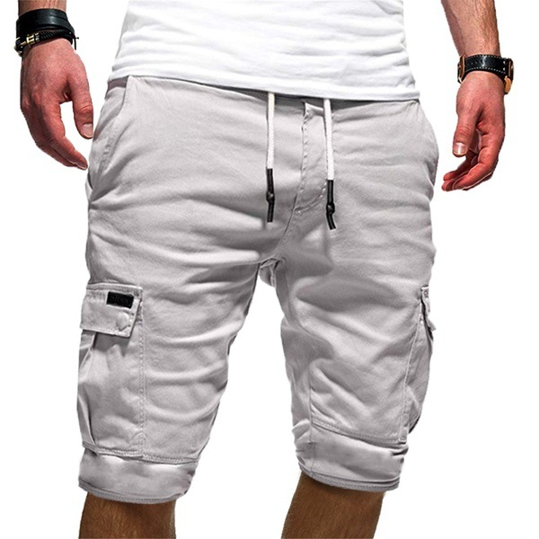 Effortless Cargo Shorts for Women with Drawstring Waist Utility Pocket Relaxed Casual Style