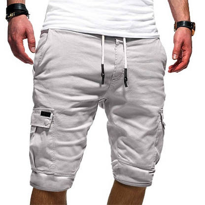 Effortless Cargo Shorts for Women with Drawstring Waist Utility Pocket Relaxed Casual Style