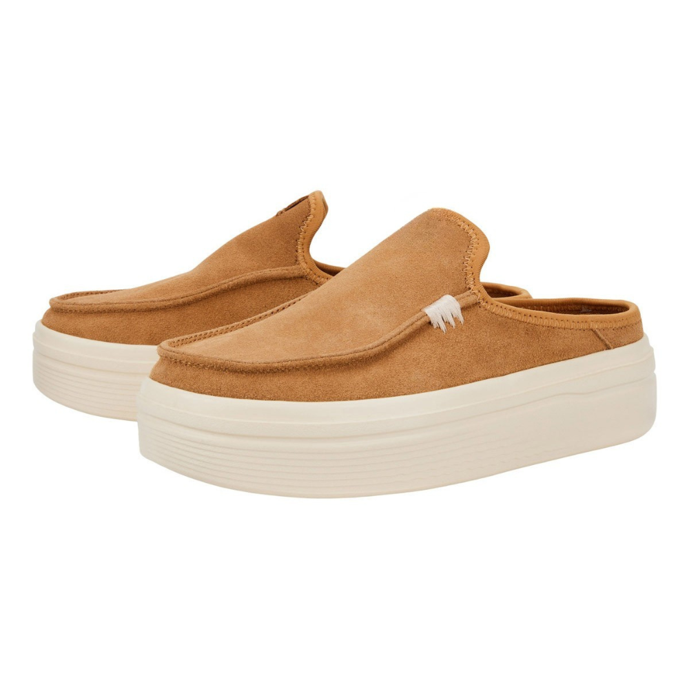 Comfortable Mules for Women with Backless Slip On Cushioned Platform Sole Casual Style