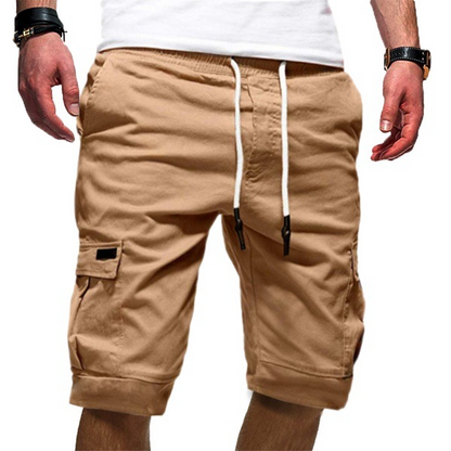 Effortless Cargo Shorts for Women with Drawstring Waist Utility Pocket Relaxed Casual Style