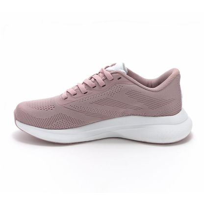 Comfortable Running Shoes for Women with Mesh Upper Lace Up Cushioned Foam Sole Style