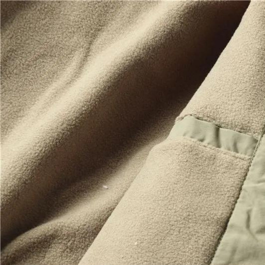Effortless Fleece Lined Utility Jacket for Women with Hooded Long Sleeve Zip Pocket Casual Style
