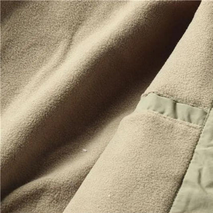 Effortless Fleece Lined Utility Jacket for Women with Hooded Long Sleeve Zip Pocket Casual Style