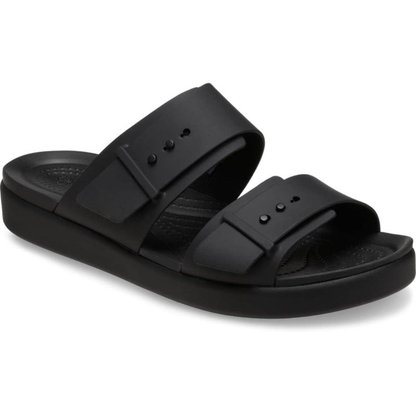 Comfortable Slide Sandals for Women with Two Strap Buckle Open Toe Cork Footbed Style