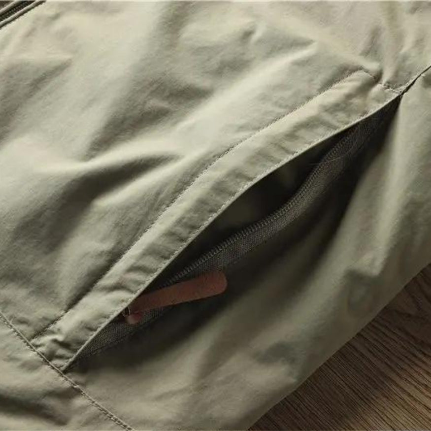 Effortless Fleece Lined Utility Jacket for Women with Hooded Long Sleeve Zip Pocket Casual Style