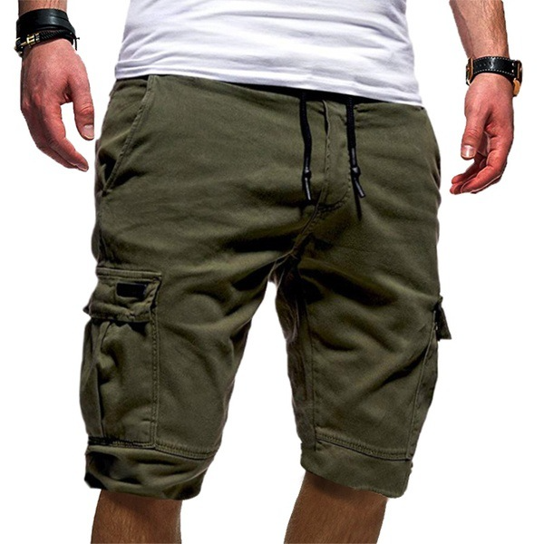 Effortless Cargo Shorts for Women with Drawstring Waist Utility Pocket Relaxed Casual Style