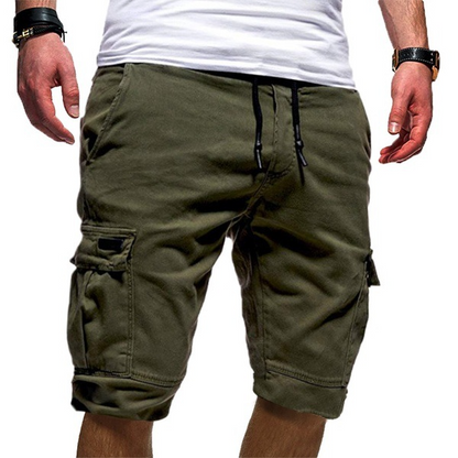 Effortless Cargo Shorts for Women with Drawstring Waist Utility Pocket Relaxed Casual Style