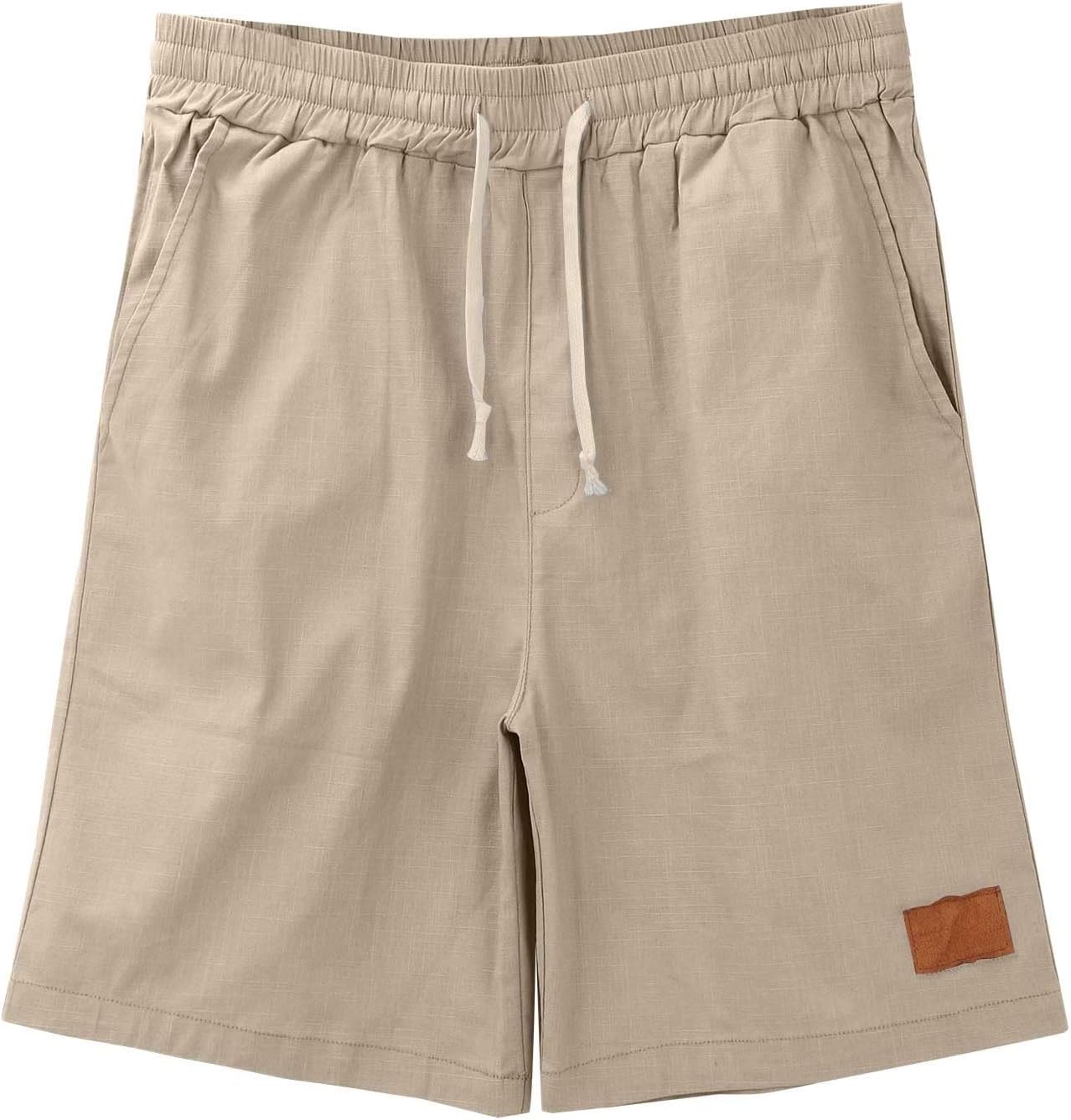 Effortless Linen Shorts for Women with Drawstring Waist Relaxed Fit Casual Style