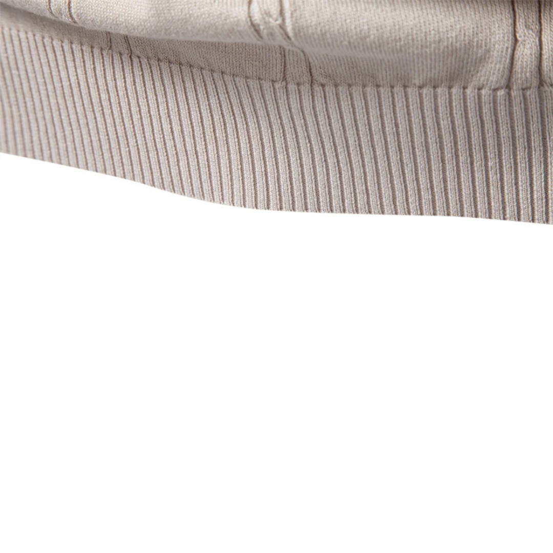 Comfortable Cable Knit Polo Shirt for Women with Collar Short Sleeve Button Placket Ribbed Casual Style