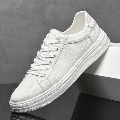 Effortless Camo Print Sneakers for Women with Lace Up Low Top White Sole Casual Style