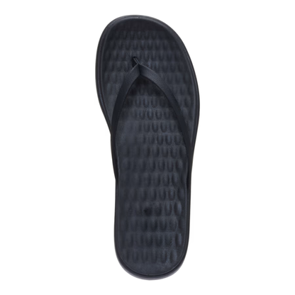 Comfortable Flip Flops for Women with Toe Post Strap Textured Footbed Slip On Style