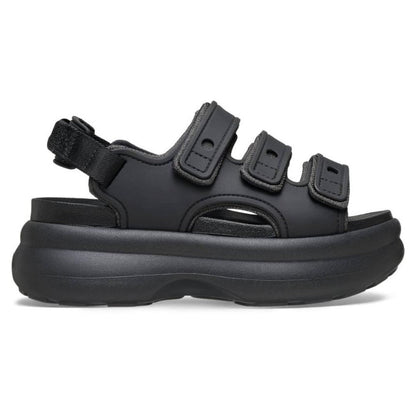 Comfortable Platform Sandals for Women with Double Strap Slingback Cushioned Chunky Sole Style