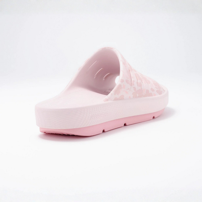 Comfortable Slides for Women with Ribbed Strap Cushioned Footbed Slip On Style