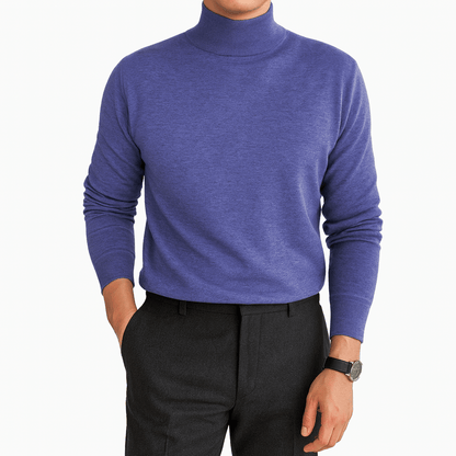 Comfortable Grey Ribbed Knit Sweater for Women with Mock Neck Long Sleeve Fitted Casual Style