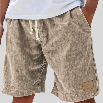 Effortless Linen Shorts for Women with Drawstring Waist Relaxed Fit Casual Style