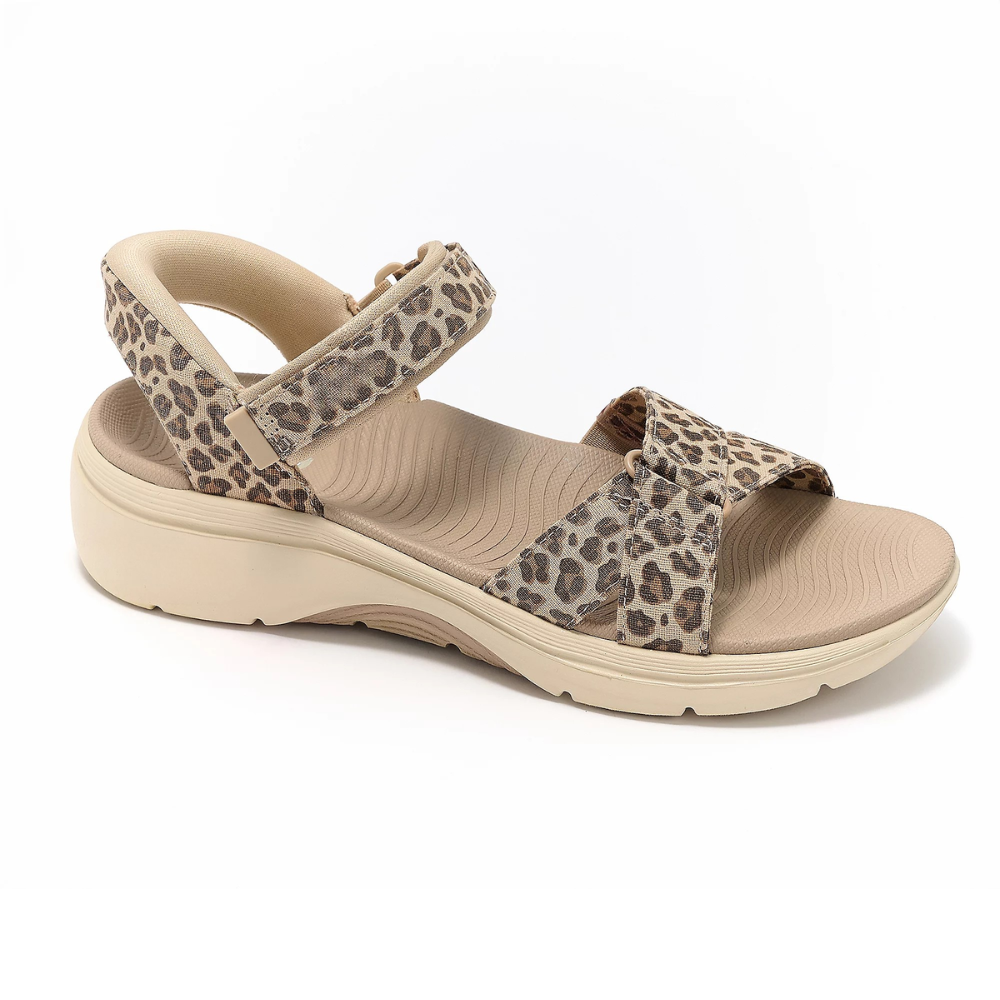 Comfortable Hiking Sandals for Women with Adjustable Ankle Strap Cushioned Sole Open Toe Sport Style