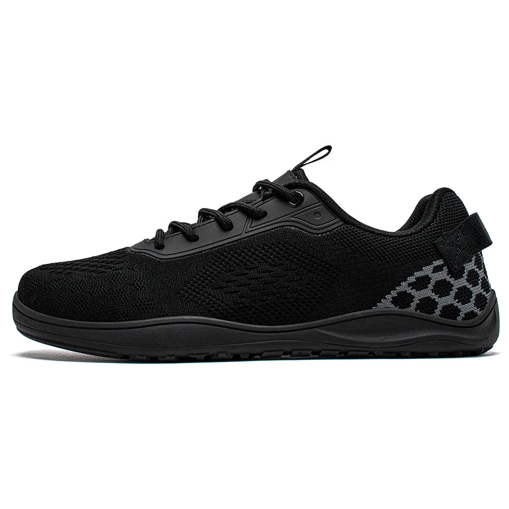 Comfortable Knit Mesh Fashion Sneaker for Women with Lace Up Breathable Lightweight Casual Style