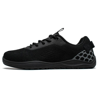 Comfortable Knit Mesh Fashion Sneaker for Women with Lace Up Breathable Lightweight Casual Style