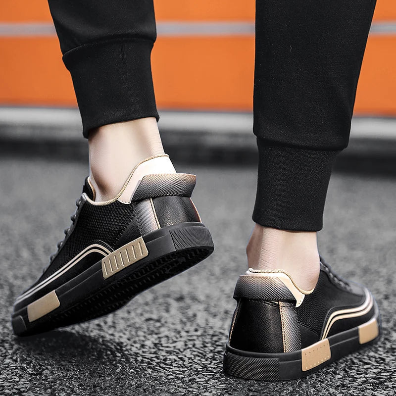 Comfortable Mesh Fashion Sneaker for Women with Lace Up Colorblock Low Top Casual Style