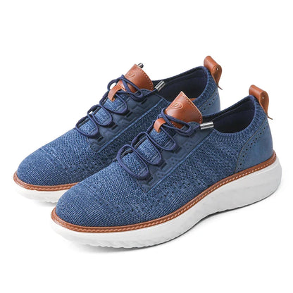 Stylish Knit Mesh Fashion Sneaker for Women with Lace Up Round Toe Cushioned Sole Casual Style