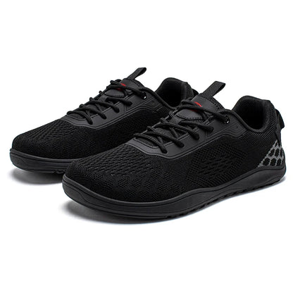 Comfortable Knit Mesh Fashion Sneaker for Women with Lace Up Breathable Lightweight Casual Style