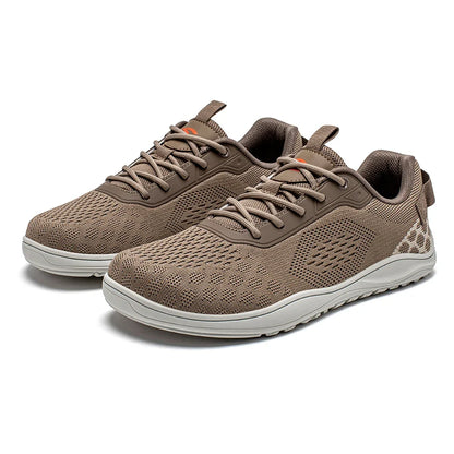Comfortable Knit Mesh Fashion Sneaker for Women with Lace Up Breathable Lightweight Casual Style