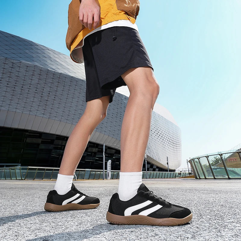 Stylish Color Block Fashion Sneaker for Women with Lace Up Panel Gum Sole Casual Style