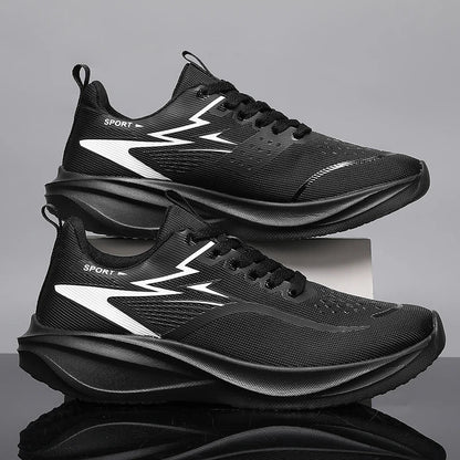 Comfortable Mesh Fashion Sneakers for Women with Lace Up Chunky Sole Sporty Style