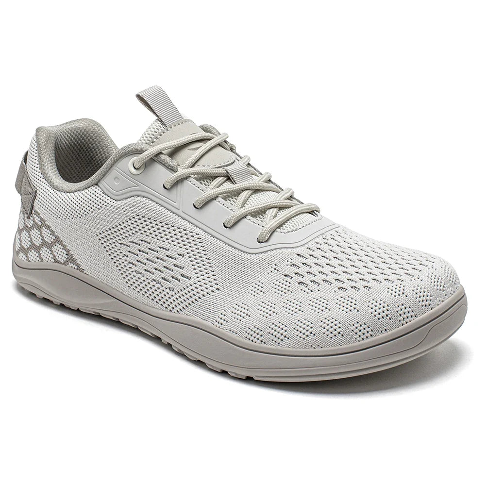 Comfortable Knit Mesh Fashion Sneaker for Women with Lace Up Breathable Lightweight Casual Style