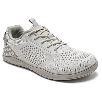 Comfortable Knit Mesh Fashion Sneaker for Women with Lace Up Breathable Lightweight Casual Style