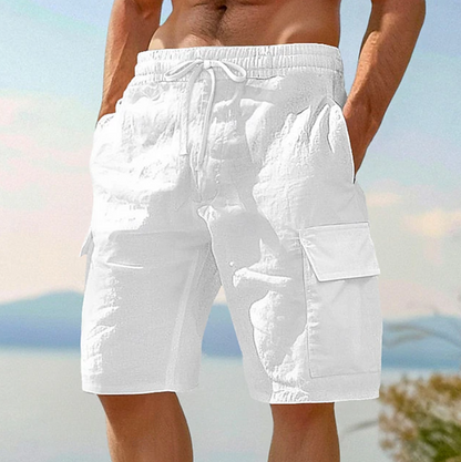 Effortless Cargo Shorts for Women with Drawstring Waist Flap Pocket Relaxed Casual Style