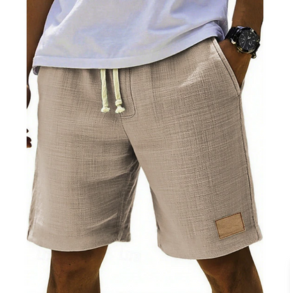 Effortless Linen Shorts for Women with Elastic Waist Drawstring Relaxed Fit Casual Style