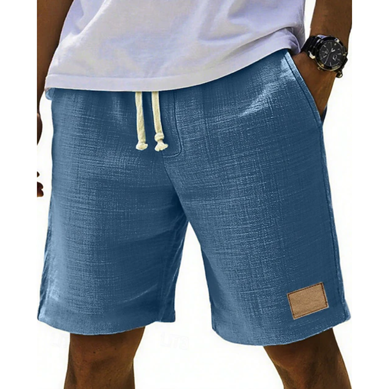 Effortless Linen Shorts for Women with Elastic Waist Drawstring Relaxed Fit Casual Style