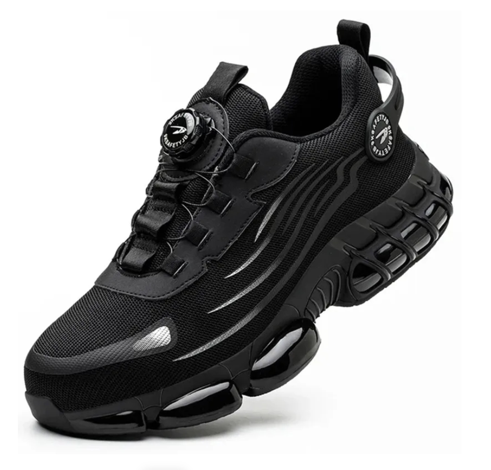 Effortless Mesh Fashion Sneaker for Women with Dial Lace Closure Chunky Sole Athletic Style