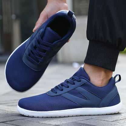 Comfortable Mesh Fashion Sneaker for Women with Lace Up Low Top Colorblock Casual Style