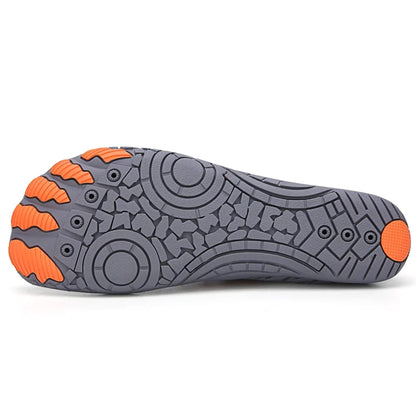 Comfortable Mesh Quick Dry Water Shoes for Women with Toggle Lace Barefoot Sole Casual Style