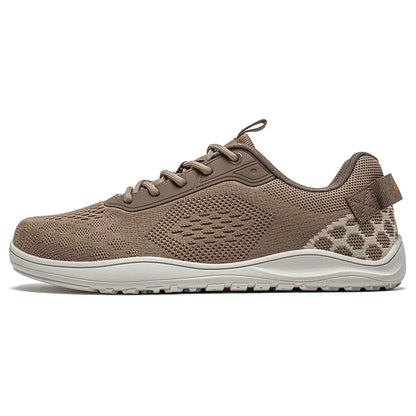 Comfortable Knit Mesh Fashion Sneaker for Women with Lace Up Breathable Lightweight Casual Style