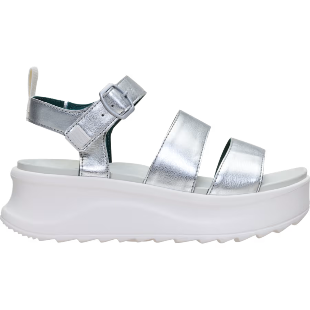Stylish Platform Sandals for Women with Two Strap Ankle Buckle Open Toe Chunky Style