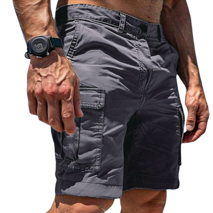 Comfortable Cotton Cargo Shorts for Women with Multi Pocket High Waist Relaxed Casual Style