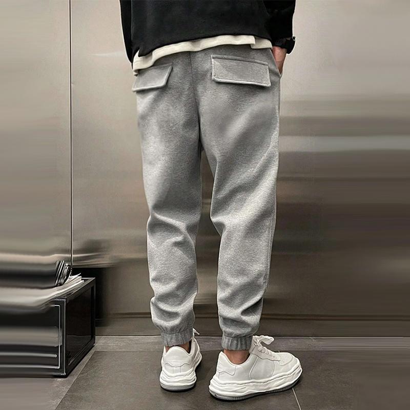 Comfortable Fleece Jogger Pants for Women with Elastic Waist Drawstring Tapered Ribbed Cuff Casual Style