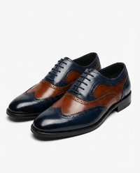 Brown & Navy